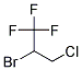 2-BROMO-3-CHLORO-1,1,1-TRIFLUOROPROPAN Struktur