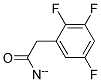 2,3,5-TRIFLUOROPHENYLACETONITRIL Struktur