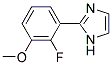 2-(2-FLUORO-3-METHOXY-PHENYL)-1H-IMIDAZOLE Struktur