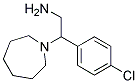 2-AZEPAN-1-YL-2-(4-CHLORO-PHENYL)-ETHYLAMINE Struktur