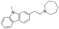 2-(2-AZEPAN-1-YL-ETHYL)-9-METHYL-9H-CARBAZOLE Struktur