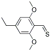 2,6-DIMETHOXY-4-ETHYLTHIOBENZALDEHYDE Struktur