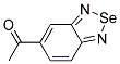 1-(2,1,3-BENZOSELENADIAZOL-5-YL)ETHANONE Struktur