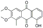 1-METHYL-2,3-DIMETHOXY-8-HYDROXY-ANTHRAQUINONE Struktur