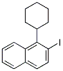 1-CYCLOHEXYL-2-IODO-NAPHTHALENE Struktur