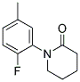 1-(2-FLUORO-5-METHYL-PHENYL)-PIPERIDIN-2-ONE