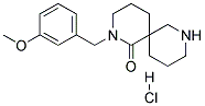 2-(3-METHOXYBENZYL)-2,8-DIAZASPIRO[5.5]UNDECAN-1-ONE HYDROCHLORIDE Struktur