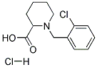 1-(2-CHLORO-BENZYL)-PIPERIDINE-2-CARBOXYLIC ACID HYDROCHLORIDE Struktur