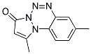 1,8-DIMETHYL-3H-PYRAZOLO[1,2-A]BENZO[1,2,3,4]TETRAZIN-3-ONE Struktur