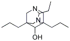 2-ETHYL-5,7-DIPROPYL-1,3-DIAZATRICYCLO[3.3.1.1(3,7)]DECAN-6-OL Struktur