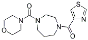 1-(MORPHOLIN-4-YLCARBONYL)-4-(1,3-THIAZOL-4-YLCARBONYL)-1,4-DIAZEPANE Struktur