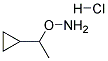 1-CYCLOPROPYL ETHOXYAMINE HYDROCHLORIDE Struktur