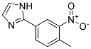 2-(4-METHYL-3-NITRO-PHENYL)-1H-IMIDAZOLE Struktur