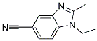 1-ETHYL-2-METHYL-5-CYANOBENZIMIDAZOLE Struktur