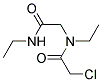 2-CHLORO-N-ETHYL-N-[2-(ETHYLAMINO)-2-OXOETHYL]ACETAMIDE Struktur