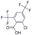 2,4-BIS(TRIFLUOROMETHYL)-6-CHLOROBENZOIC ACID Struktur