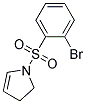 1-(2-BROMO-BENZENESULFONYL)-2,3-DIHYDRO-1H-PYRROLE Struktur