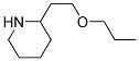 2-(2-PIPERIDINYL)ETHYL PROPYL ETHER Struktur