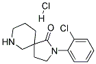 2-(2-CHLOROPHENYL)-2,7-DIAZASPIRO[4.5]DECAN-1-ONE HYDROCHLORIDE Struktur