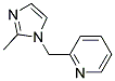 2-(2-METHYL-IMIDAZOL-1-YLMETHYL)-PYRIDINE Struktur