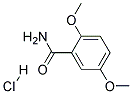 2,5-Dimethoxybenzylamide hydrochloride Struktur