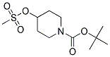 1-Boc-4-Methylsulfonyloxy-Piperidine Struktur