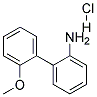 2'-Methoxy-[1,1'-biphenyl]-2-amine hydrochloride Struktur