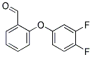 2-(3,4-Difluorophenoxy)benzenecarboxaldehyde Struktur