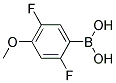 2,5-Difluoro-4-methoxybenzeneboronic acid Struktur