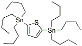 2,5-bis(tributylstannyl)thiophene Struktur