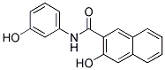 2-Hydroxy-N-(3'-Hydoxyphenyl)-3-naphthylamide Struktur