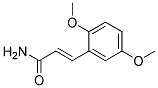 2,5-DIMETHOXYCINNAMAMIDE Struktur