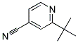 2-TERT-BUTYLPYRIDINE-4-CARBONITRILE Structure