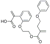 2-PHENOXYETHYL ACRYLATE, (ACRYLIC ACID 2-PHENOXYETHYL ESTER) . Struktur