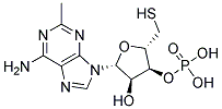 2-METHYLTHIOADENOSINE MONOPHOSPHATE Struktur