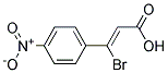 3-BROMO-3-(4-NITROPHENYL)ACRYLIC ACID, TECH Struktur