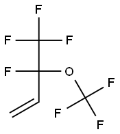 3,4,4,4-TETRAFLUORO-3-(TRIFLUOROMETHOXY)BUT-1-EN Struktur