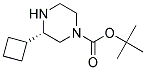 (S)-3-CYCLOBUTYL-PIPERAZINE-1-CARBOXYLIC ACID TERT-BUTYL ESTER Struktur