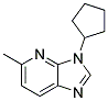 3-CYCLOPENTYL-5-METHYL-3H-IMIDAZO[4,5-B]PYRIDINE Struktur