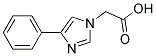 (4-PHENYL-IMIDAZOL-1-YL)-ACETIC ACID Struktur