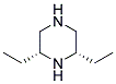 (2R,6S)-2,6-DIETHYL-PIPERAZINE Struktur