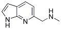 N-METHYL(1H-PYRROLO[2,3-B]PYRIDIN-6-YL)METHANAMINE Struktur