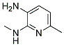 N2-METHYL-6-METHYL-PYRIDINE-2,3-DIAMINE Struktur