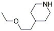 4-(2-ETHOXYETHYL)PIPERIDINE Struktur