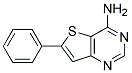 6-PHENYL-THIENO[3,2-D]PYRIMIDIN-4-YLAMINE Struktur