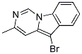 5-BROMO-3-METHYL-PYRIMIDO[1,6-A]INDOLE Struktur