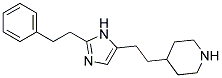 4-[2-(2-PHENETHYL-IMIDAZOL-4-YL)-ETHYL]-PIPERIDINE Struktur