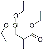 BETA-CARBETHOXYPROPYLMETHYL-DIETHOXYSILANE Struktur