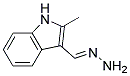 3-(HYDRAZONOMETHYL)-2-METHYL-1H-INDOLE Struktur