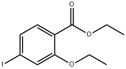 ETHYL 2-ETHOXY-4-IODOBENZOATE Struktur